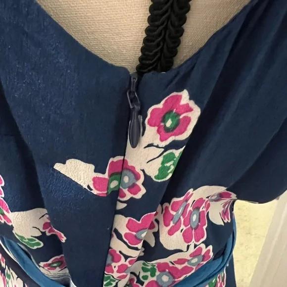 NWT Maeve |Anthropologie| Botanical belted Floral belted dress size 6 - Picture 9 of 15